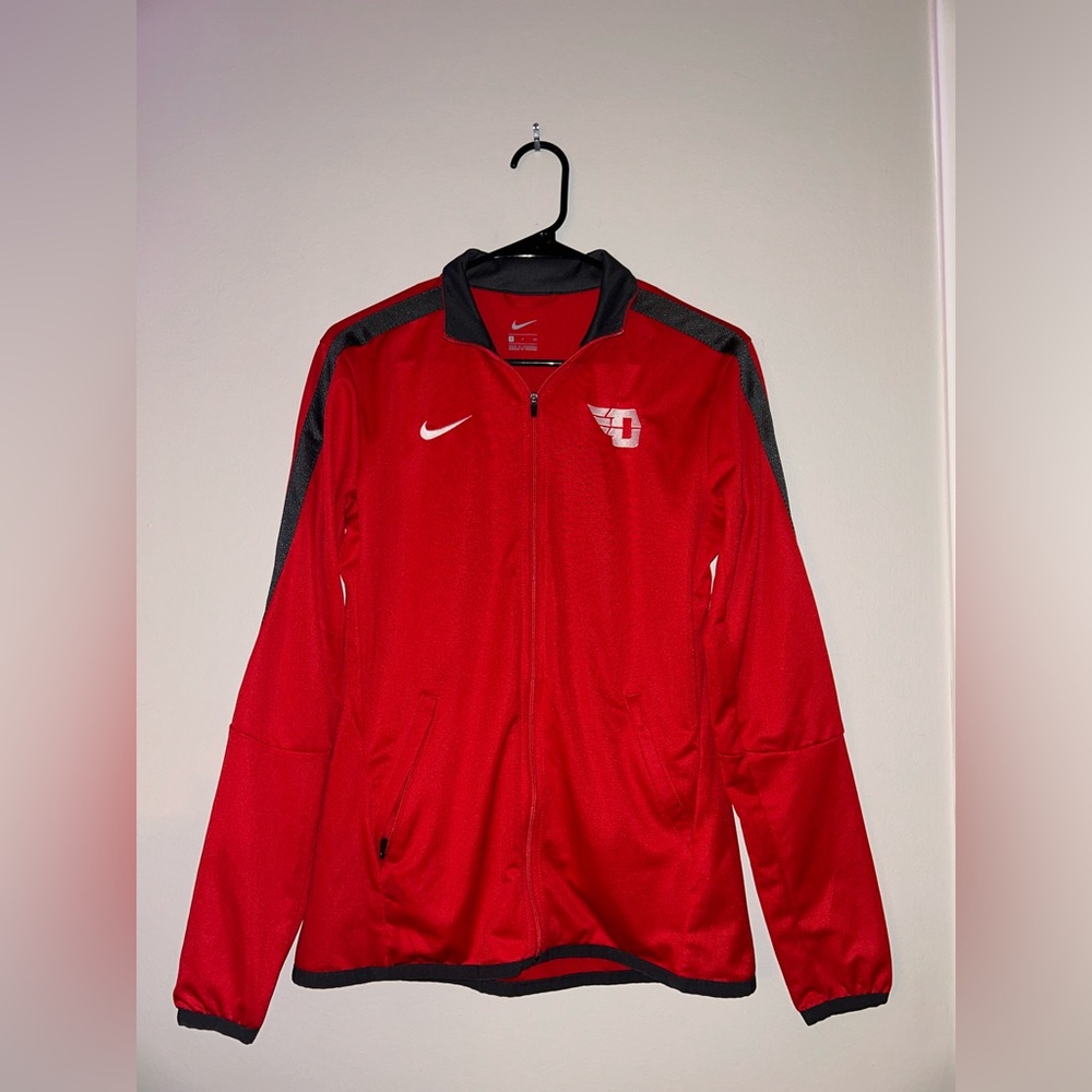 Nike Zip Up Jacket Dayton Flyers Size S